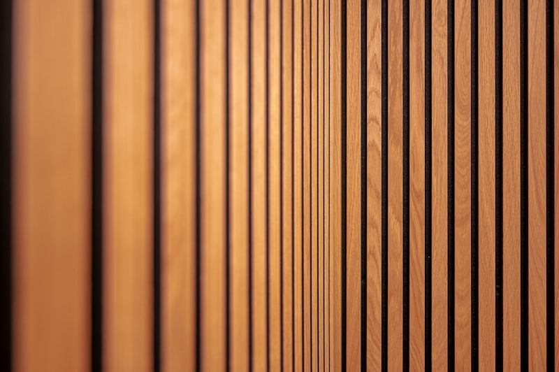 Warm timber WPC panel — natural wood-grain texture